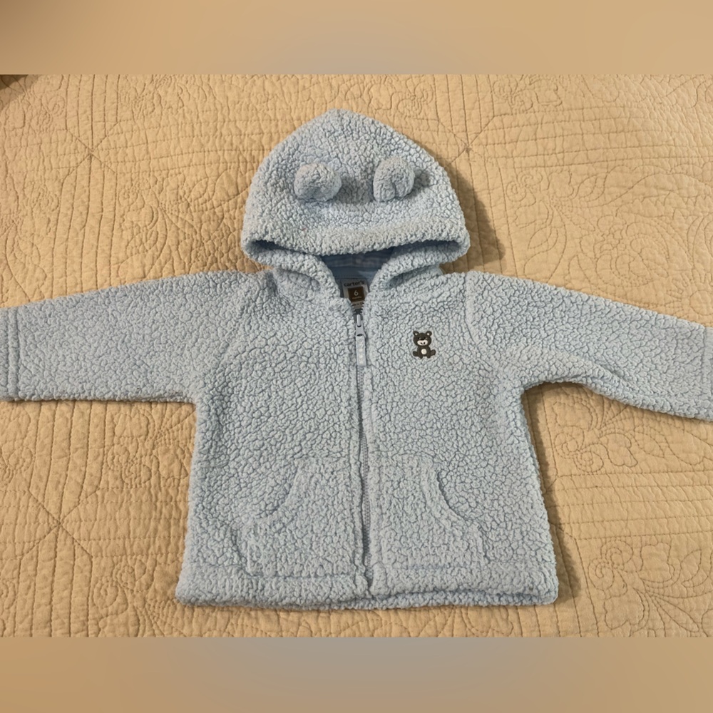 Carter’s Baby hoodie sweater. 6 months